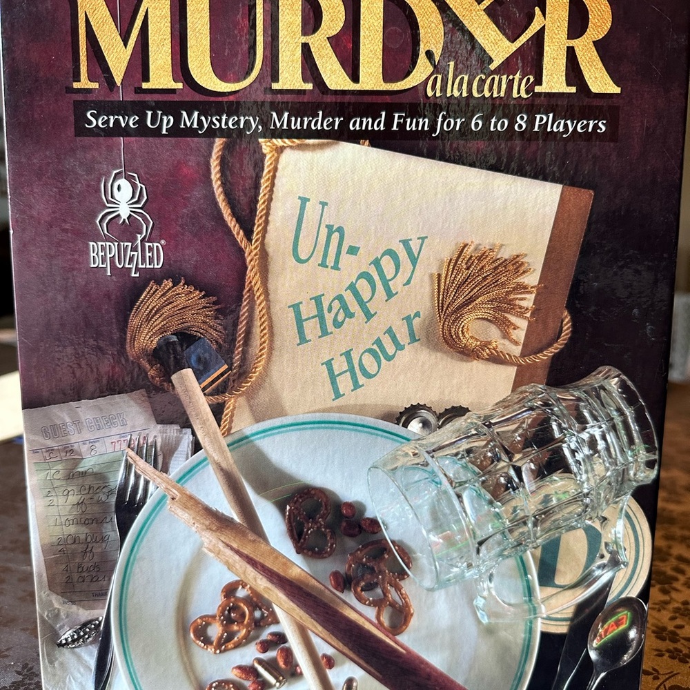 Murder Mystery Game - Un-Happy Hour